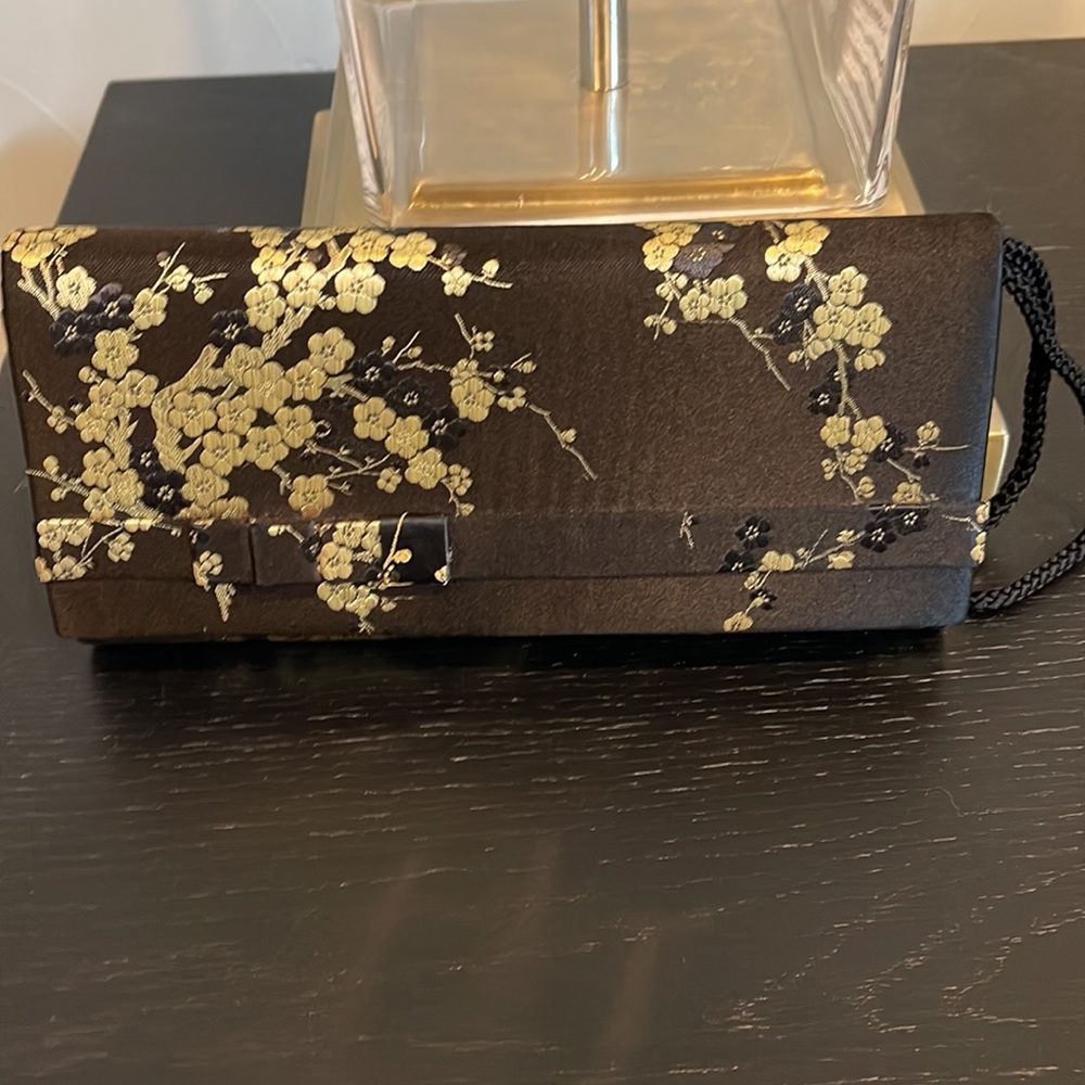 Black and gold evening bag by Carla Marchi - Picture 3 of 7